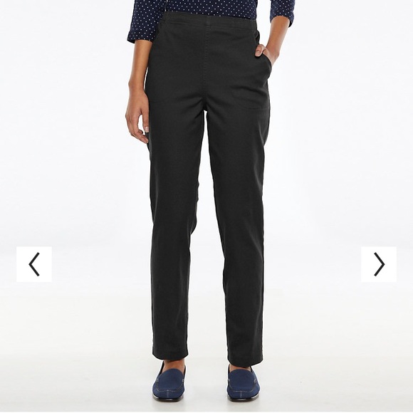 Croft Barrow Effortless Stretch Pant 